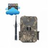 UOVision UM785-4G LTE felhős vadkamera full szett (akku + töltő + sd kártya+ fém ház + kábelzár)