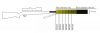 Hausken WD306X XTRM MK2 hangtompító, max. .30 cal-7,85mm, M24x1 38dB