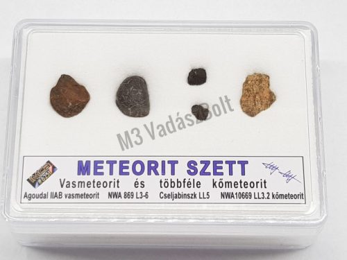 Meteorit szett gyűjtőknek